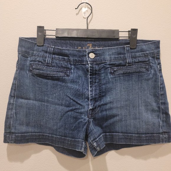 7 For All Mankind Pants - 7 for all Mankind Denim Shorts Size 32